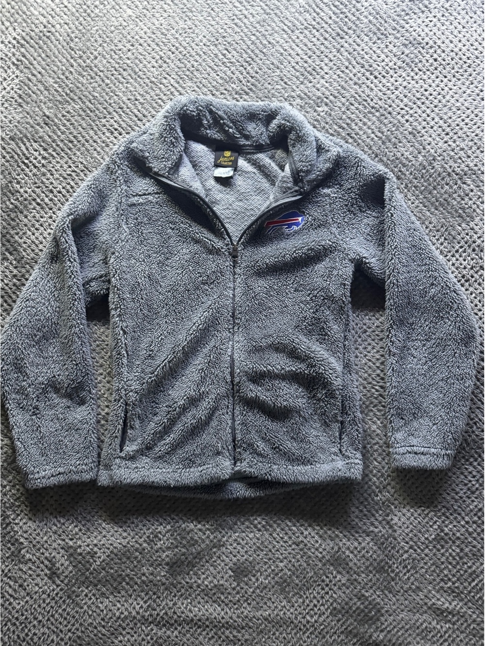 Buffalo Bills NFL juniors collection women’s medium 7/8 gray fleece 630